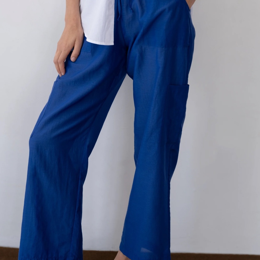 DONNI. NWT Silk Cotton Cargo XS